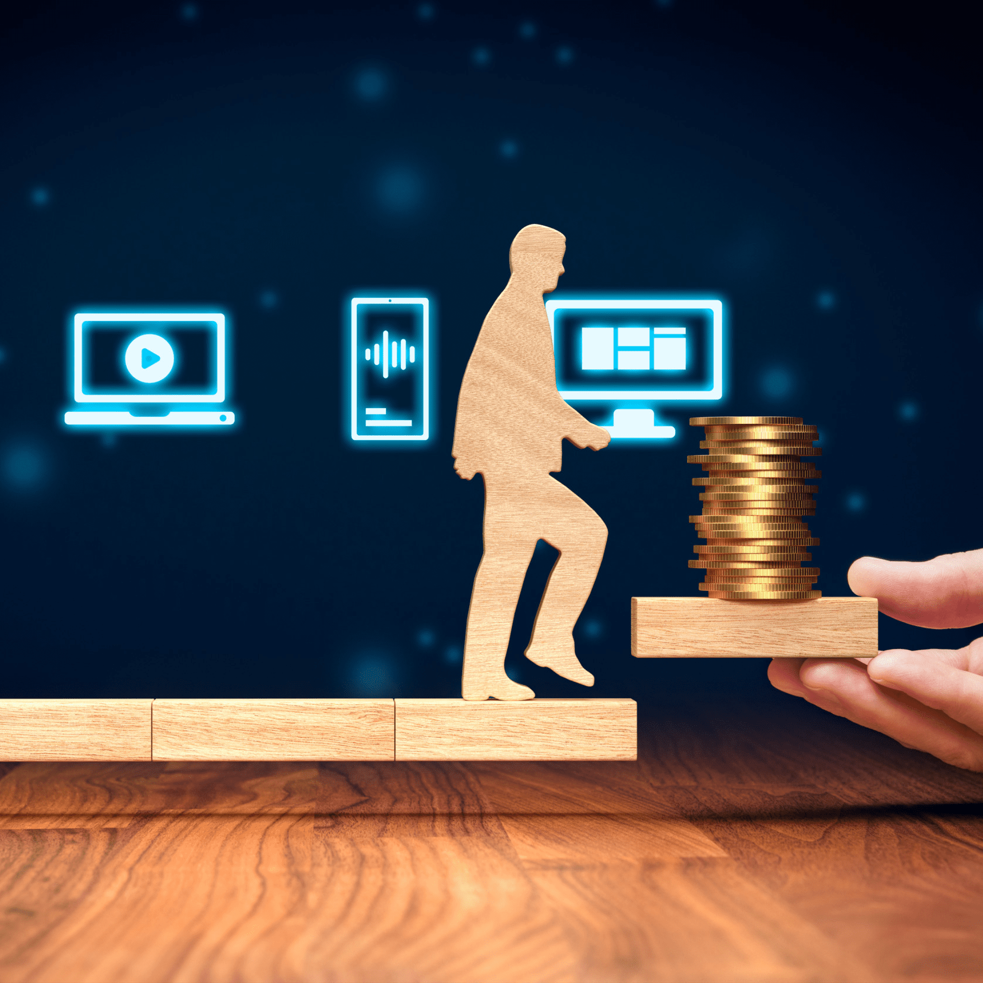 a world where digital tools are the stepping stones to success